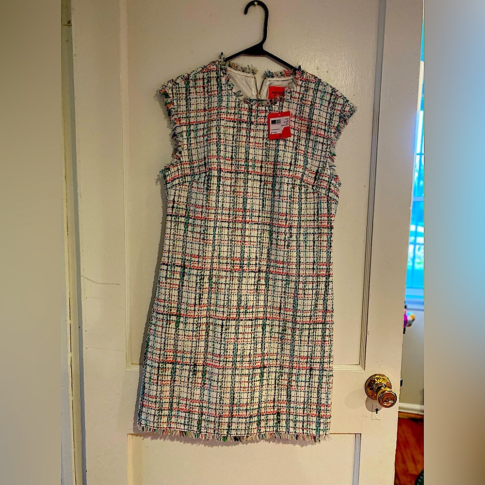 Kate Spade perfect pastel tweed dress- NWT